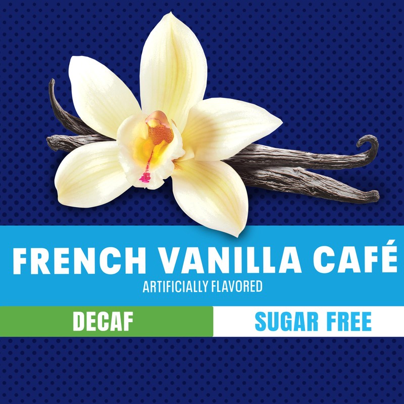 Maxwell House Instant Cafe-Style Beverage Mix, Decaf and Sugar Free,