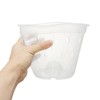 Orchid Flower Pot Breathable Clear Orchid Planting Pot with Holes