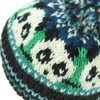 LOUDelephant Wool Knit Bobble Beanie Hat - Panda - Green