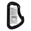 Sankyo Corporation DBLTACT DT-AKD-B Forged Aluminum Carabiner, 4.3 inches (110