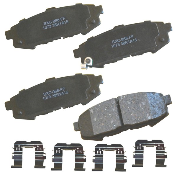 Bendix Bendix Premium SBC1073 Ceramic Rear Brake Pads for Mazda
