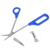 Toenail Scissors with Long Handle, Stainless Steel Pedicure Nail Tool