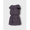 Name It Girls' Nkfvinaya SS Playsuit Fffff Noos, Navy Blazer,