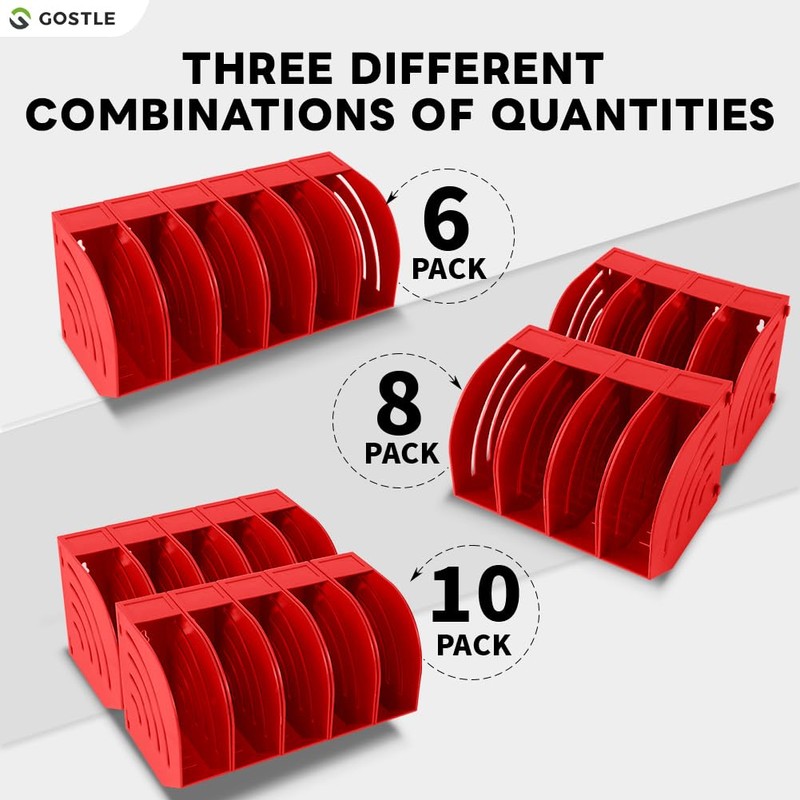 5 Inch Professional Sanding Discs Storage Bins - 10 Bins
