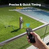 Remote Control Sprinkler Timer for Outdoor Hose Faucet 2 Zone,