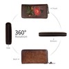 SHARPAD Wallet Genuine Leather for Women - with RFID Blocking