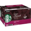 Starbucks French Roast Coffee K-Cup Pods, Dark Roast Ground Coffee