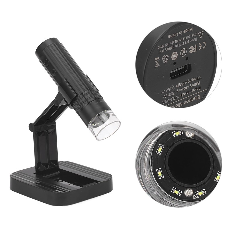 50X to 1000X 1080P HD WiFi Portable Handheld Digital Microscope