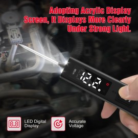 OBDResource 2025 Car Circuit Tester Pen LED Auto Fuse Test Probe Tool For 12V 24V DC Voltage