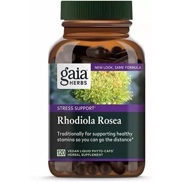 Gaia Herbs Rhodiola Rosea Gaia (120 Cápsulas) Echo En Usa