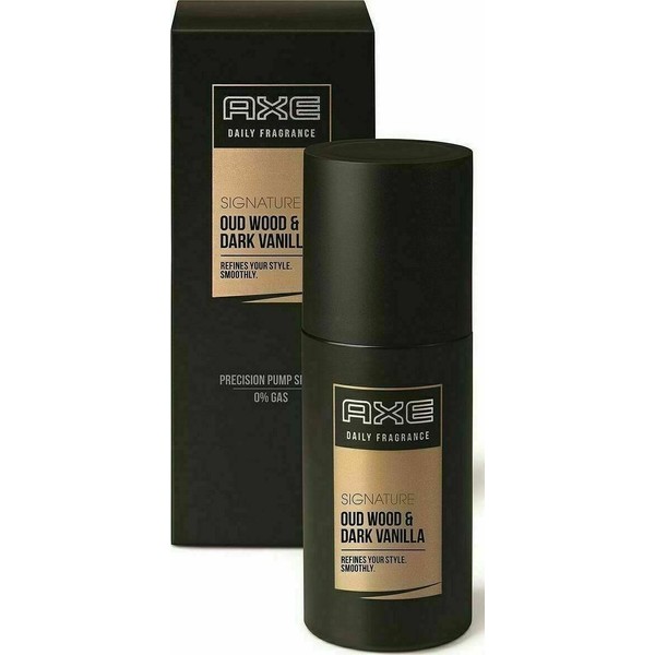 AXE Men's Signature Oud Wood & Dark Vanilla 3.38oz Daily Fragrance Pump Spray