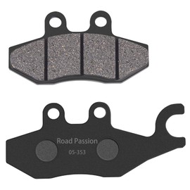 Road Passion Front Brake Pads Compatible with Piaggio Fly 50 (2T) 05-18 Fly 50 (4T) 05-18 Liberty 50 (2T/4T) (10 spoke cast wheels) 09-20 Typhoon 50 (2T) (12 inch wheels) 10-20