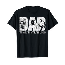 Welder Funny Welding Dad Man Myth Legend Father T-Shirt