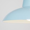 MiniSun | Retro Style Gloss Blue Metal Ceiling Light Shade