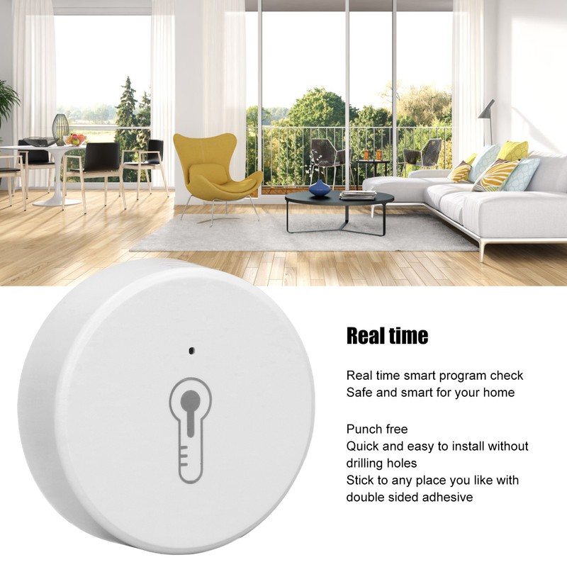 Smart Temperature Humidity Sensor Wireless Temperature Humidity Monitor Detector with