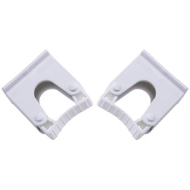 Toolflex Original Bracket Double Pack 15-20 mm White