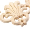 MUXSAM 2pcs 20 * 10cm(Rechts) Europäische Art Holz Skulptur Corner