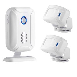 HENDUN Motion Sensor Door Bells Chime for Business, Commercial Music Doorbell, Retail Store Welcome Buzzer, Sleepwalker Elderly Toddler Safety Monitor, Pir Detector Alarm, Caregiver Reminder