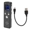 Digital Voice Recorder Noise Reduction 220mAh MP3 Player Recorder Portable