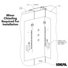 Ideal Security Door Lever with Deadbolt Lock for Storm and