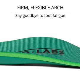 Plantillas Ramble para pies planos a arcos altos, soporte de arco firme de grado médico sin comprometer la comodidad, 4 arcos altos, Women's 6-6.5 US / Men's 5-5.5 US