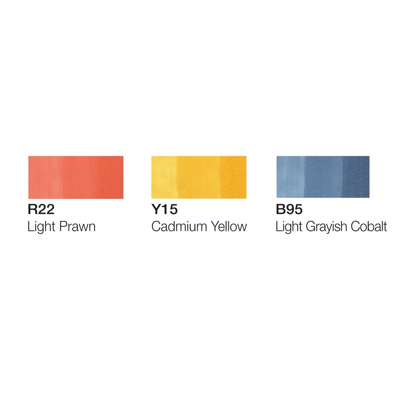 Copic Ciao Layer & Mix Brilliant Palette Marker Set with
