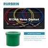 RURBRIN (20 PCS) R134A Rubber Gasket Fit for Air Conditioning