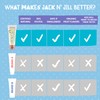 Jack N' Jill Natural Toddler Toothpaste - Fluoride Free Training