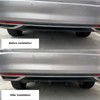 4PCS Car Rear Lower Spoiler Sporty Universal Rear Bumper Chassis