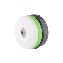 Lit-Path - Farol LED de camping con base imantada y cargador de 4400 mAh para móvil, utilizado como luz de tienda de campaña, linterna nocturna, kit de supervivencia para emergencias, huracanes, salidas