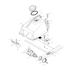 Polaris 7052276 60DEG 3-Way Fuel Tank Outlet Valve OEM 2000-2001 Xplorer 250
