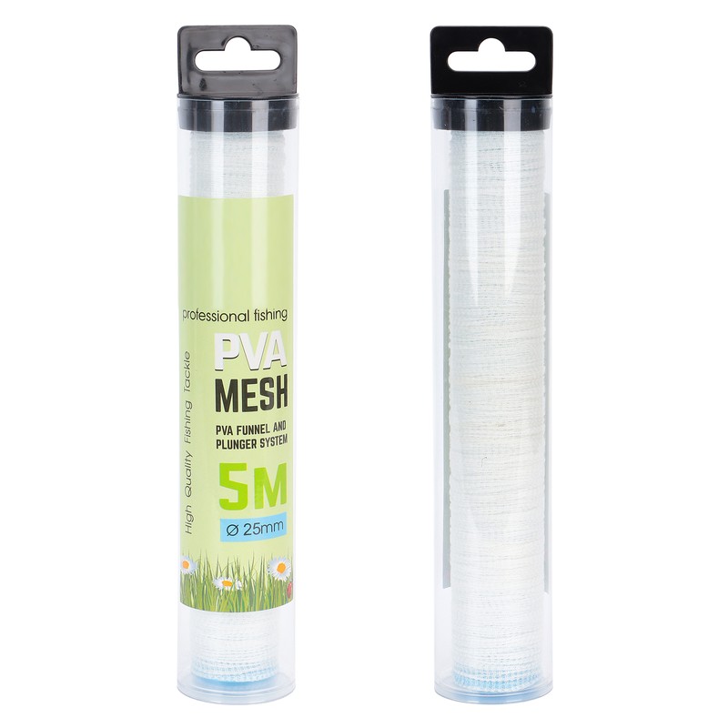 PVA Cylinder Water Soluble Net PVA Mesh Soluble Fishing Feeder