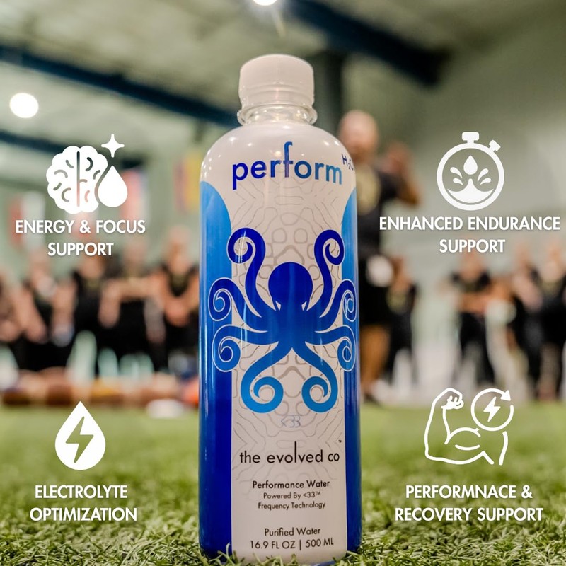 The Evolved Co.’s PerformH2O Performance Water with Below 33 Frequency
