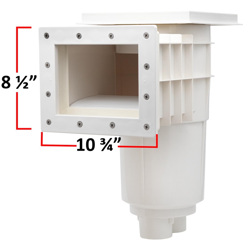 Rx Clear Standard Thru-Wall Skimmer for Vinyl Liner Inground Pool