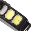 Wave Induction Headlight with Power Display 1200mAh Bright USB Charging