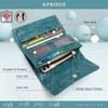 APHISON Womens Wallet RFID Blocking PU Leather Clutch Long Wallet