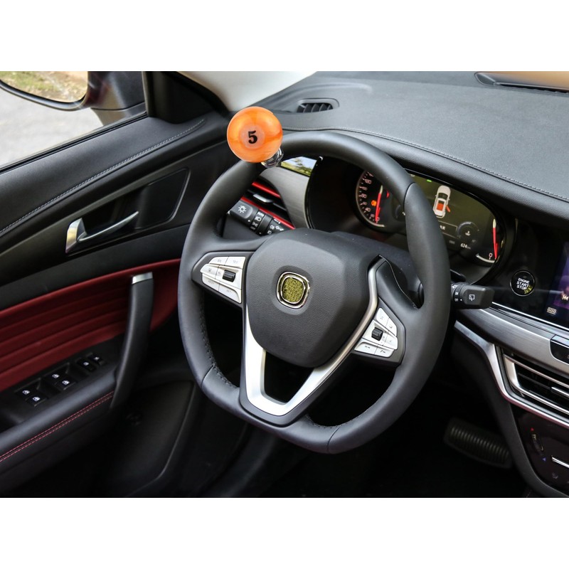 Abfer 5 Ball Steering Wheel Suicide Spinner Knob Car Turning