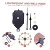 Gadpiparty 2 Sets DIY Clock Kit with Metal Clock Hands