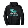 Life Is Better With Reptiles Bearded Dragon Lizards Reptiles Pullover