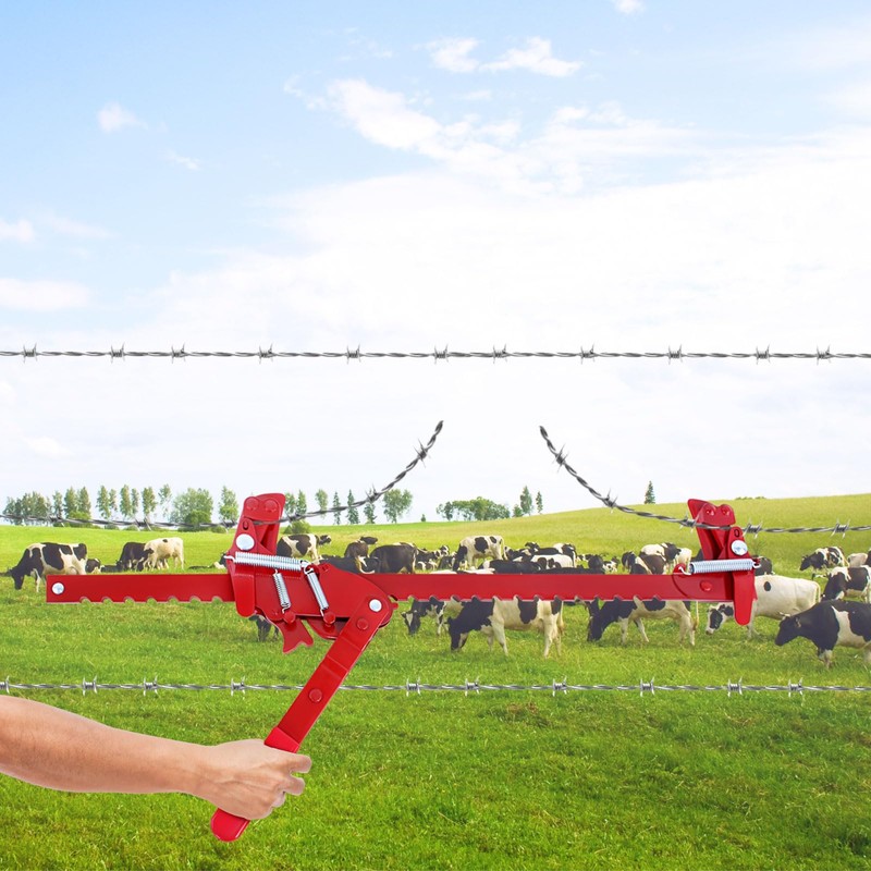 Heavy Duty Steel Wire Fence Stretcher Tool, All Purpose Wire