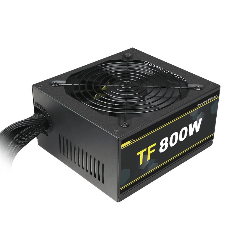 800W Power Supply Full Voltage 100-240V Active PFC Gaming PSU