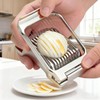 Stainless Steel Egg Slicer, Professional Egg Separator, Dishwasher Safe, Robust,