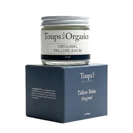 Toups & Co Tallow Balm – Original | Grass-Fed Tallow Balm for Face & Body | Deeply Nourishing Multi-Use Moisturizer for Dry, Sensitive Skin | With Lavender, Bergamot & Frankincense | 2 oz