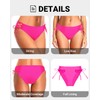 Zmart Women Low Waisted Bikini Bottoms - String Tie Side