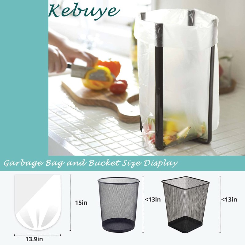 Small Trash Bags 1.2 Gallon, Biodegradable Gallon Waste Bag, Mini