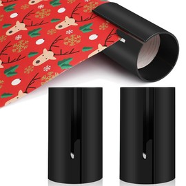 2Pcs Gift Wrapping Paper Cutter Tool,Wrapping Paper Cutter,Wrapping Paper Cutter Sliding Cutter,Wrapping Paper Cutter Portable Sliding Wrapping Paper Roll Cutter,Simple Fast Safe Paper Roll Cutter