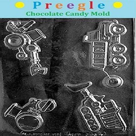 Preegle Construction Vehicles Dump Truck Bulldozer Chocolate Candy Mold…