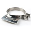 Fits Peterbilt Exhaust Stack 5" Mount Bracket Clamp Chrome 379