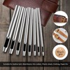 Leather Stitching Punch Set Leather Prong Round Hole Punch Manual