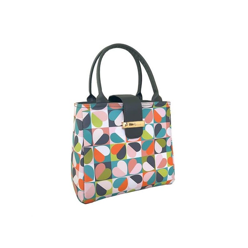 BEAU & ELLIOT 36592 Insulated Lunch Bag, Faux Leather, 5